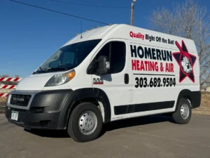 Homerun Heating & Air Van