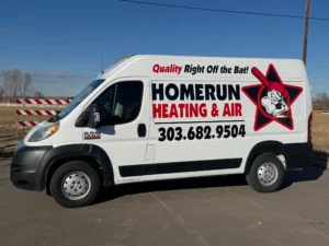 Homerun Heating & Air Van
